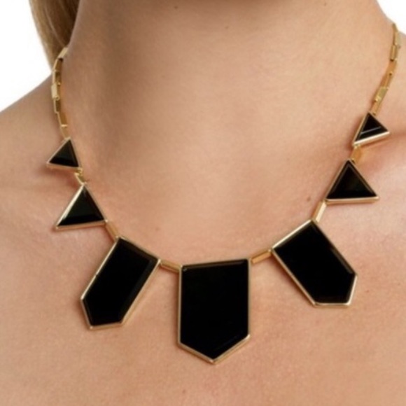 House of Harlow 1960 black and gold necklace - Picture 1 of 3